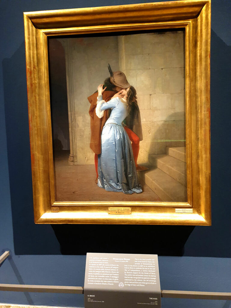 Pinacoteca di Brera The Kiss zťp zľava