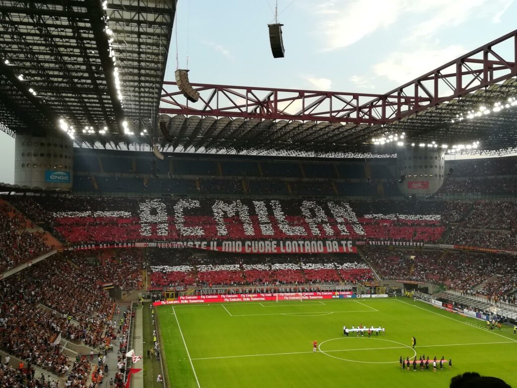 Miláno zťp zľava San Siro štadión