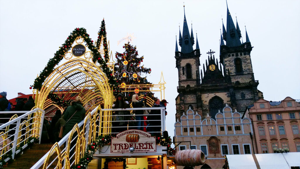 Praha vianočné trhy bez lepku