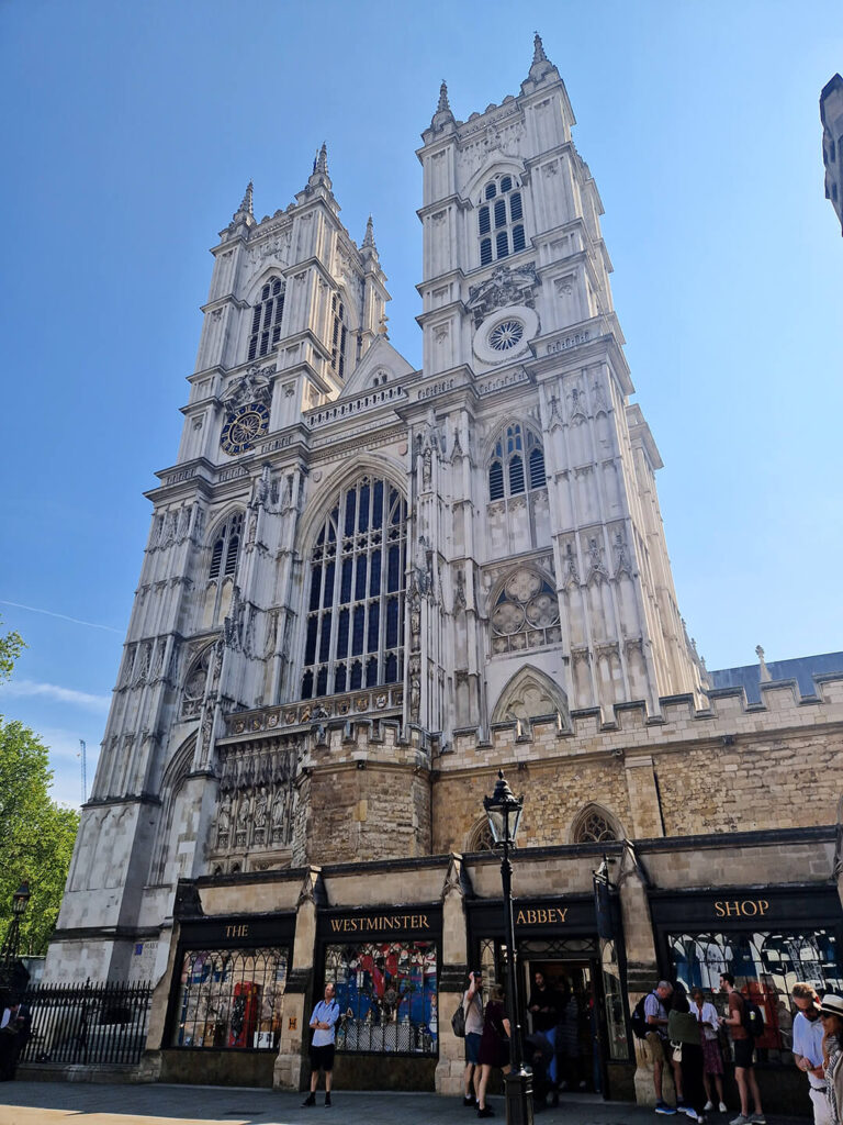 Westminsterské opátstvo zťp zľava